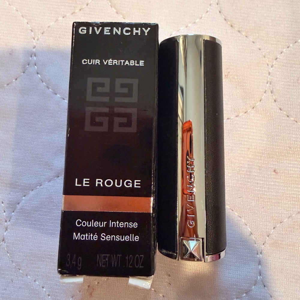 Givenchy Le Rouge Lipstick in Raspberry pink.
